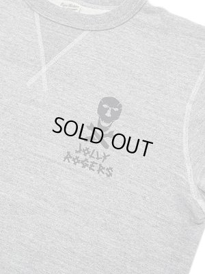 画像4: 【 BUZZ RICKSON'S（バズリクソンズ） 】 セットインクルースウェット SET-IN CREW SWEAT [ 90th BOMB.GROUP JOLLY ROGERS ]