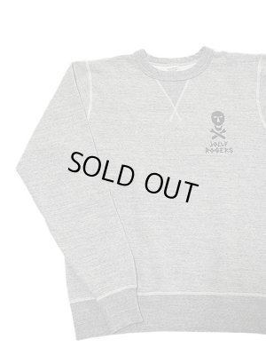 画像2: 【 BUZZ RICKSON'S（バズリクソンズ） 】 セットインクルースウェット SET-IN CREW SWEAT [ 90th BOMB.GROUP JOLLY ROGERS ]