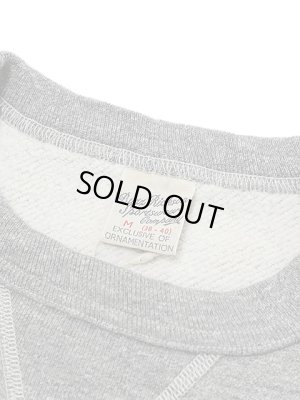 画像7: 【 BUZZ RICKSON'S×PEANUTS（バズリクソンズ×ピーナッツ） 】 スヌーピーセットインクルースウェット SNOOPY SET-IN CREW SWEAT [ I'M ON THE MOON! ]