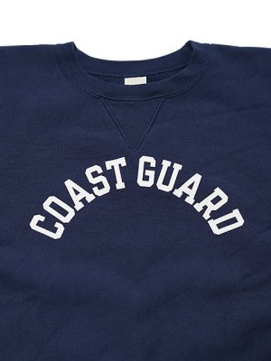 画像4: 【 BUZZ RICKSON'S（バズリクソンズ） 】 リバースウィーブスウェット REVERSE SWEAT CREW [ CORST GUARD ]