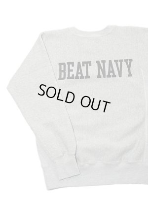 画像4: 【 BUZZ RICKSON'S（バズリクソンズ） 】 リバースウィーブスウェット REVERSE SWEAT CREW [ GO ARMY BEAT NAVY ]