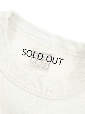 画像7: 【 BUZZ RICKSON'S × PEANUTS（バズリクソンズ × ピーナッツ） 】 スヌーピーセットインクルースウェット SNOOPY SET-IN CREW SWEAT [ U.S.NAVY ] [ OATMEAL ]