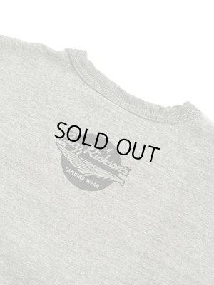 画像6: 【 BUZZ RICKSON'S × PEANUTS（バズリクソンズ × ピーナッツ） 】 スヌーピーセットインクルースウェット SNOOPY SET-IN CREW SWEAT [ U.S.NAVY ] [ H.GRAY ]