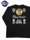 画像1: 【 BUZZ RICKSON'S（バズリクソンズ） 】　プリント L/S T-Shirts [ 400th BOMB. SQ ] [ BLACK ] 【 メール便可 】 (1)