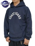 【 BUZZ RICKSON'S（バズリクソンズ） 】 リバースウィーブスウェットパーカー REVERSE SWEAT PARKA [ CORST GUARD ] [ NAVY ]