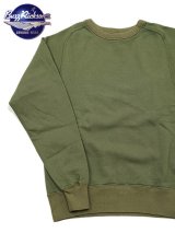 【 BUZZ RICKSON'S（バズリクソンズ） 】 FREEDOM SLEEVE SWEAT SHIRT [ SOLID MODEL ] [ OLIVE ]