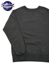 【 BUZZ RICKSON'S（バズリクソンズ） 】 FREEDOM SLEEVE SWEAT SHIRT [ SOLID MODEL ] [ BLACK ]