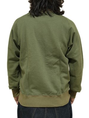 画像9: 【 BUZZ RICKSON'S（バズリクソンズ） 】 FREEDOM SLEEVE SWEAT SHIRT [ SOLID MODEL ] [ OATMEAL ]