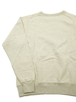 画像2: 【 BUZZ RICKSON'S（バズリクソンズ） 】 FREEDOM SLEEVE SWEAT SHIRT [ SOLID MODEL ] [ OATMEAL ]