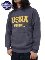 【 BUZZ RICKSON'S（バズリクソンズ） 】 スウェットパーカー SWEAT PARKA [ U.S. NAVAL ACADEMY ] [ NAVY ]