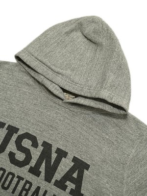 画像3: 【 BUZZ RICKSON'S（バズリクソンズ） 】 スウェットパーカー SWEAT PARKA [ U.S. NAVAL ACADEMY ] [ GRAY ]