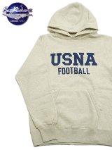 【 BUZZ RICKSON'S（バズリクソンズ） 】 スウェットパーカー SWEAT PARKA [ U.S. NAVAL ACADEMY ] [ OATMEAL ]