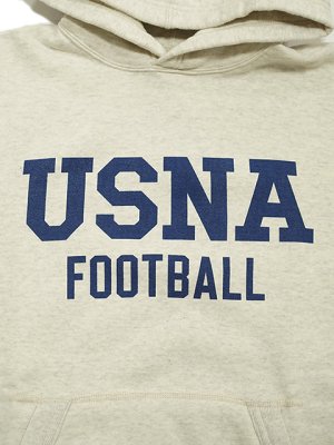 画像4: 【 BUZZ RICKSON'S（バズリクソンズ） 】 スウェットパーカー SWEAT PARKA [ U.S. NAVAL ACADEMY ] [ OATMEAL ]