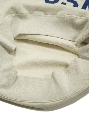 画像7: 【 BUZZ RICKSON'S（バズリクソンズ） 】 スウェットパーカー SWEAT PARKA [ U.S. NAVAL ACADEMY ] [ OATMEAL ]