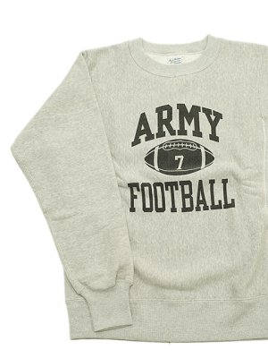 画像3: 【 BUZZ RICKSON'S（バズリクソンズ） 】 リバースウィーブスウェット REVERSE SWEAT CREW [ ARMY FOOTBALL ]