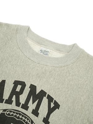 画像5: 【 BUZZ RICKSON'S（バズリクソンズ） 】 リバースウィーブスウェット REVERSE SWEAT CREW [ ARMY FOOTBALL ]
