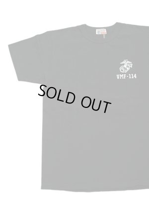 画像2: 【 メール便可 】 【 BUZZ RICKSON'S（バズリクソンズ） 】　プリントT-シャツ [ S/S T-SHIRT ] [ VMF-114 DEATH DEALERS ] [ Black ]