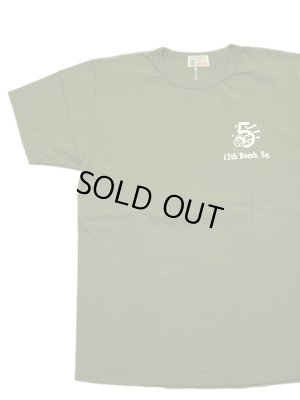 画像2: 【 メール便可 】 【 BUZZ RICKSON'S（バズリクソンズ） 】　プリントT-シャツ [ S/S T-SHIRT ] [ 13th BOMB.SQ.GRIM REAPERS ] [ Black ]