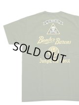 【 BUZZ RICKSON'S（バズリクソンズ） 】　ポケ付きプリントT-シャツ [ S/S T-SHIRT ] [ 5th BOMB GROUP ] [ Olive ] 【 メール便可 】