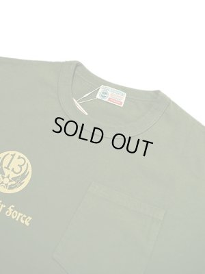 画像3: 【 BUZZ RICKSON'S（バズリクソンズ） 】　ポケ付きプリントT-シャツ [ S/S T-SHIRT ] [ 5th BOMB GROUP ] [ Olive ] 【 メール便可 】