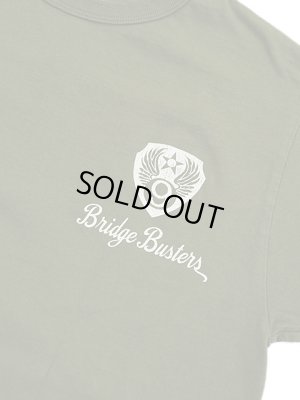 画像4: 【 BUZZ RICKSON'S（バズリクソンズ） 】　プリントT-シャツ [ S/S T-SHIRT ] [ 587th BOMB.SQ. ] [ OLIVE ] 【 メール便可 】