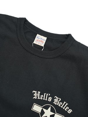 画像3: 【 BUZZ RICKSON'S（バズリクソンズ） 】　プリントT-シャツ [ S/S T-SHIRT ] [ 316th FTR.SQ. Hell's Belles ] [ BLACK ] 【 メール便可 】
