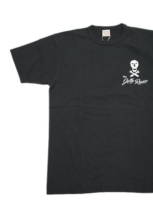 画像2: 【 BUZZ RICKSON'S（バズリクソンズ） 】　プリントT-シャツ [ S/S T-SHIRT ] [ 90th BOMB.GROUP Jolly Rogers ] [ BLACK ] 【 メール便可 】