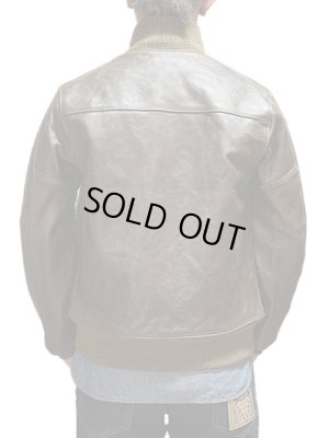 画像2: 【 BUZZ RICKSON'S（バズリクソンズ） 】 A-1 [ A.C. ORDER NO.31-800P ] [ OLIVE BRONCO HIDE ]