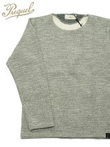 【 PREQUEL（プリクエル） 】 リブスウェットシャツ [ Ribbed Sweatshirt ] [ Gray ]