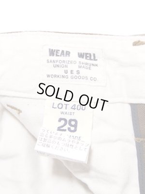 画像9: 【 UES（ウエス） 】　硫化染めスリムチノパンツ