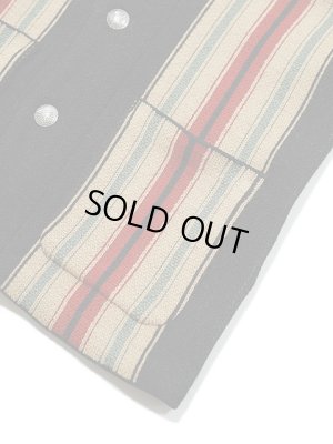 画像4: 【 JELADO（ジェラード） 】 ネイティブ柄ショールカラーニットカーディガン　[ Lagna ] [ BLACK ]