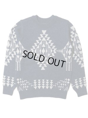 画像3: 【 JELADO（ジェラード） 】　ネイティブ柄ジャガードクルーネックニットセーター　[ Salem Knit Crew Neck ]