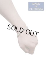 【 MADE IN CLIFORNIA（メイドインカリフォルニア） 】 T-BAR CHAIN BRACELET [ SILVER ] [ Made In USA ]