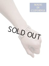 【 MADE IN CLIFORNIA（メイドインカリフォルニア） 】 T-BAR CHAIN BRACELET [ Monitor ] [ SILVER ] [ Made In USA ]