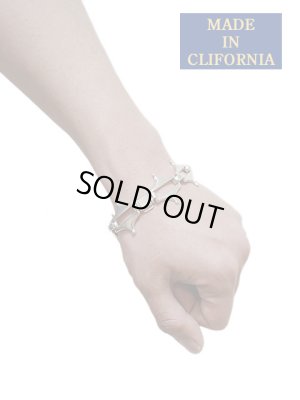 画像1: 【 MADE IN CLIFORNIA（メイドインカリフォルニア） 】 MEXICAN BRACELET [ Hexagon ] [ SILVER ] [ Made In USA ]