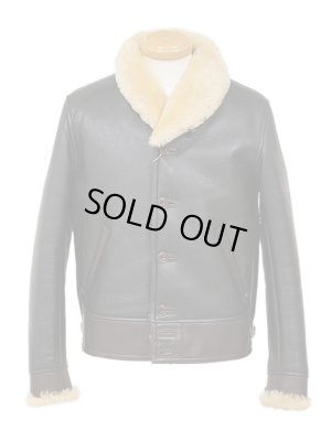 画像3: 【 Y'2 LEATHER（ワイツーレザー） 】　ムートンコサックジャケット　[ Colomer Mouton Cossack Jacket ] [ 羊革 ]