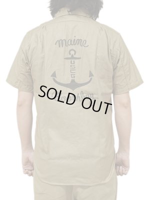 画像2: 【 JELADO（ジェラード） 】　オフィサーシャツ [ Officer Shirt ] [ MARIN BOOTHBAY ] [ Khaki ] 