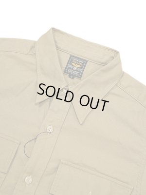 画像3: 【 JELADO（ジェラード） 】　オフィサーシャツ [ Officer Shirt ] [ MARIN BOOTHBAY ] [ Khaki ] 