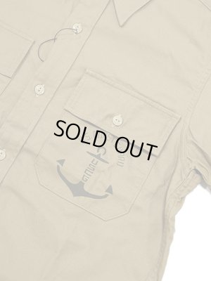 画像4: 【 JELADO（ジェラード） 】　オフィサーシャツ [ Officer Shirt ] [ MARIN BOOTHBAY ] [ Khaki ] 