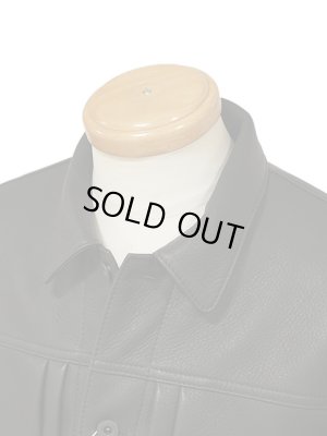 画像5: 【 25周年限定モデル 】 【 Y'2 LEATHER（ワイツーレザー） 】　Deer Skin 1st Type Jacket [ Deer Skin (鹿革) ] [ BLACK ]