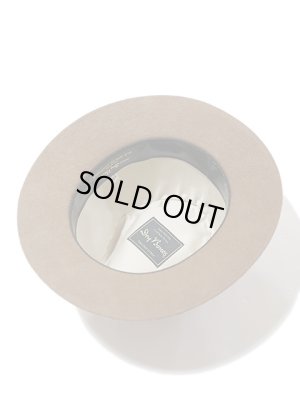 画像4: 【 Dry Bones（ドライボーンズ）】 ウールフェドラハット [ Wool Fedora Hat ] [ CAMEL ]