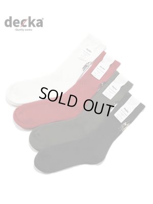 画像1: 【 Decka（デッカ） 】Embroidered Socks [  Baseball ] [ Made In Japan ] 【 メール便可 】