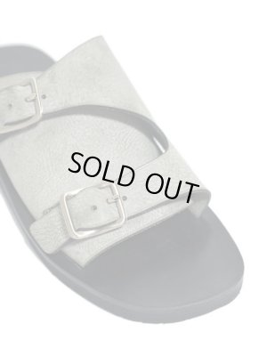 画像5: 【 The Ruttshoes & Co.（ラッドシューズ） 】　Double Monk Sandals　[ ALASKA Leather ]　[ LT-GRAY ]