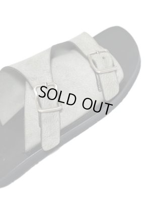 画像6: 【 The Ruttshoes & Co.（ラッドシューズ） 】　Double Monk Sandals　[ ALASKA Leather ]　[ LT-GRAY ]