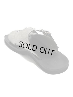 画像7: 【 The Ruttshoes & Co.（ラッドシューズ） 】　Double Monk Sandals　[ ALASKA Leather ]　[ LT-GRAY ]