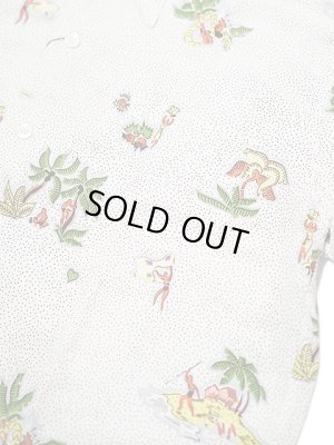 画像4: 【 DUKE KAHANAMOKU（デュークカハナモク） 】　半袖アロハシャツ　[ DUKE'S POLKA-DOTS ]