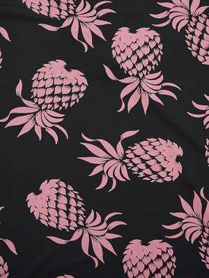 画像6: 【 DUKE KAHANAMOKU（デュークカハナモク） 】　半袖ハワイアンポロシャツ [ DUKE'S PINEAPPLE ] [ COOLMAX ] [ BLACK ]【 メール便可 】