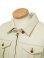 画像5: 【 Y'2 LEATHER（ワイツーレザー） 】　Deer Skin Shirts Jacket [ Deer Skin (鹿革) ] [ Cream ] (5)