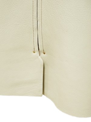 画像9: 【 Y'2 LEATHER（ワイツーレザー） 】　Deer Skin Shirts Jacket [ Deer Skin (鹿革) ] [ Cream ]