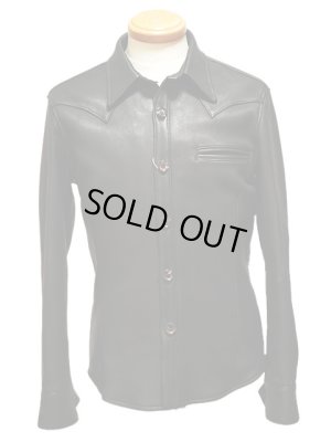 画像3: 【 Y'2 LEATHER（ワイツーレザー） 】  ウエスタンヨークディアスキンシャツ [ 鹿革 ]　[ カタログ未掲載 ]